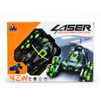 Willesu Toys  Laser 2.4G Five Wheel Stunt 360° Remote Control